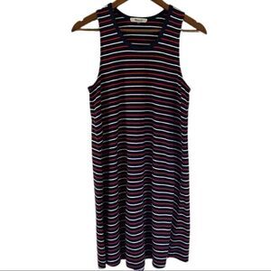 Madewell Red, White and Blue Highpoint Tank Dress. Size Small. Good Condition!!
